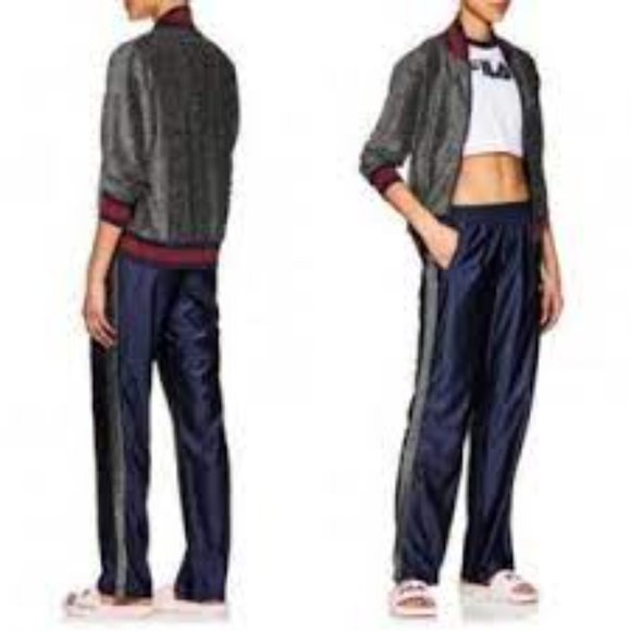 Barney's limited Edition‎ Dazzle Casual Sparkly Active Shimmer Jacket Bomber M - Picture 2 of 13